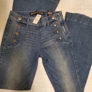 Express Bell bottom flare jeans